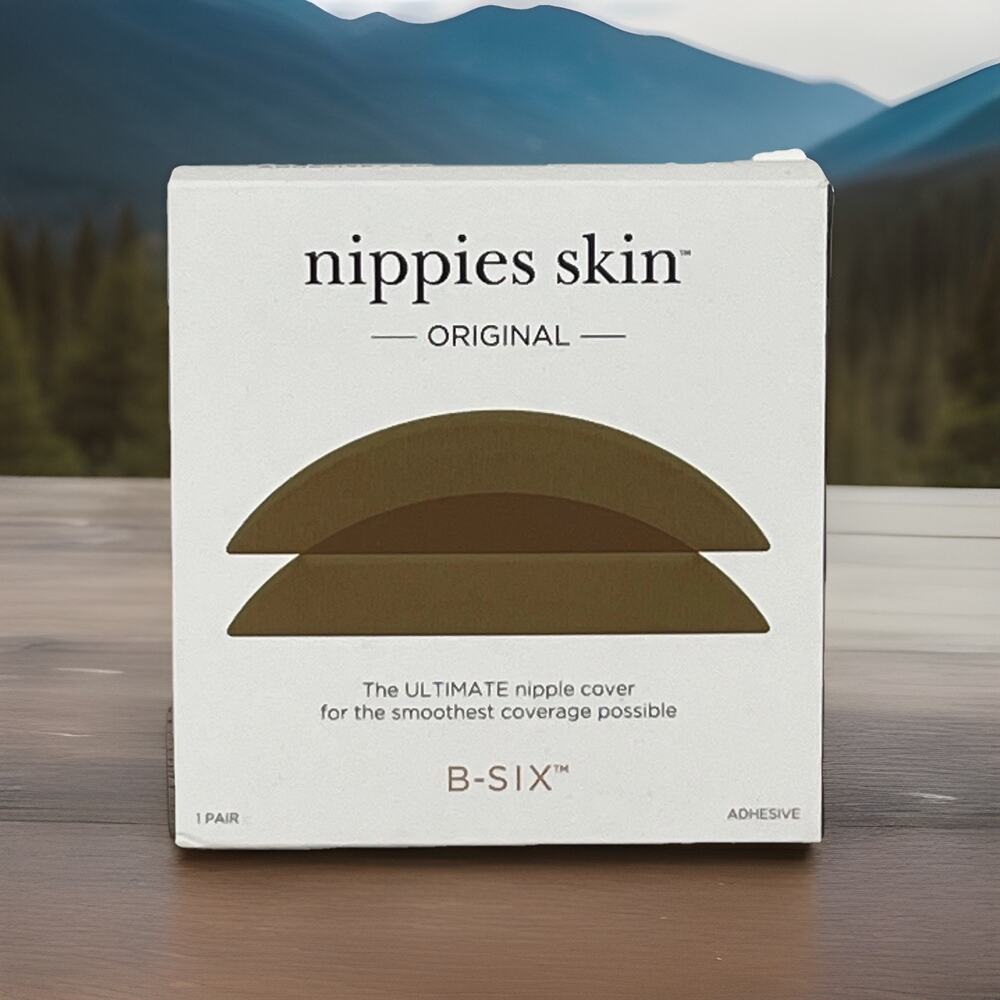 Nippies Skin Coco Adhesive Nipple Covers D+ Cups Reusable Lift